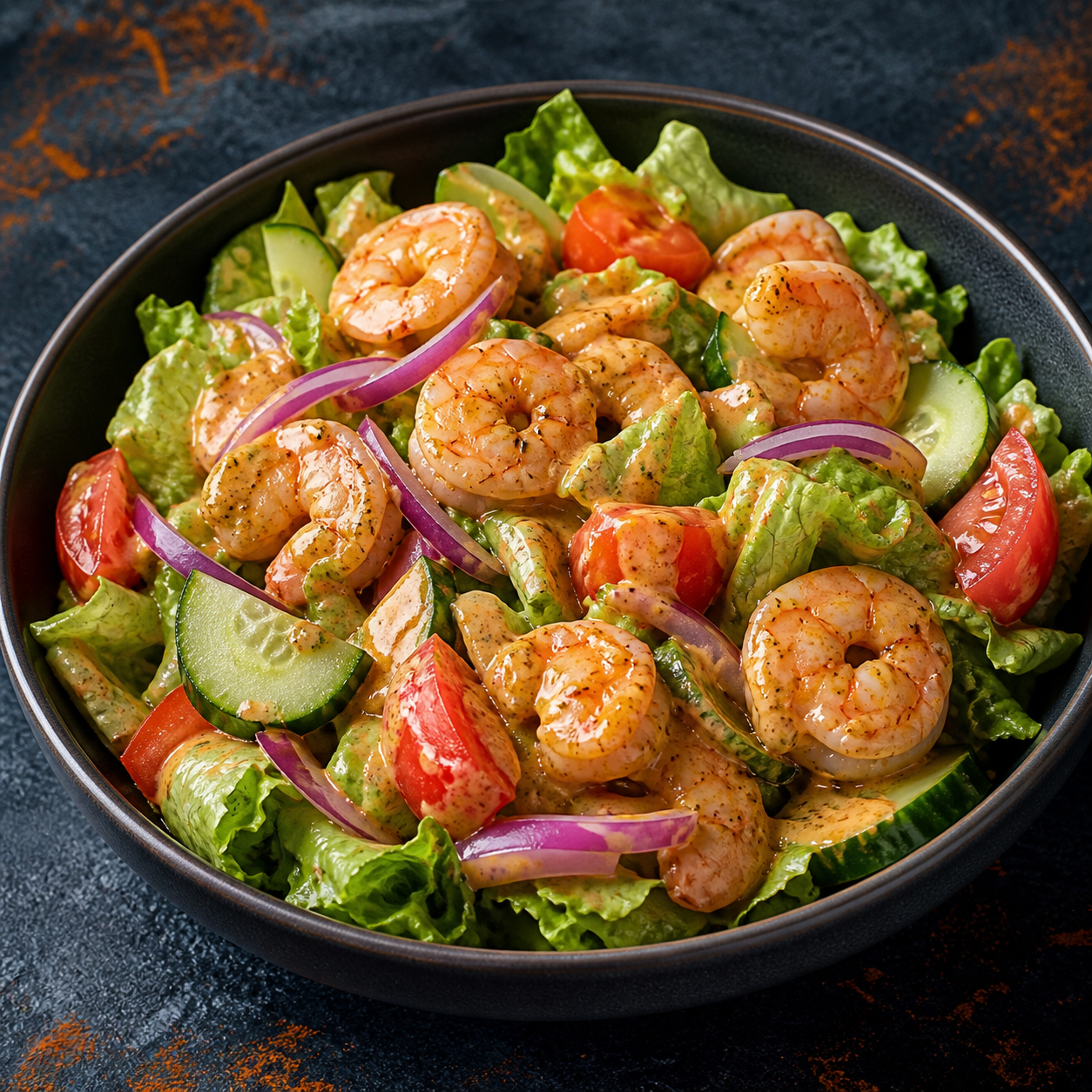 Ensalada de Camarón al Chipotle
